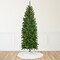 Northlight 12' Pencil White River Fir Artificial Christmas Tree, Clear Lights